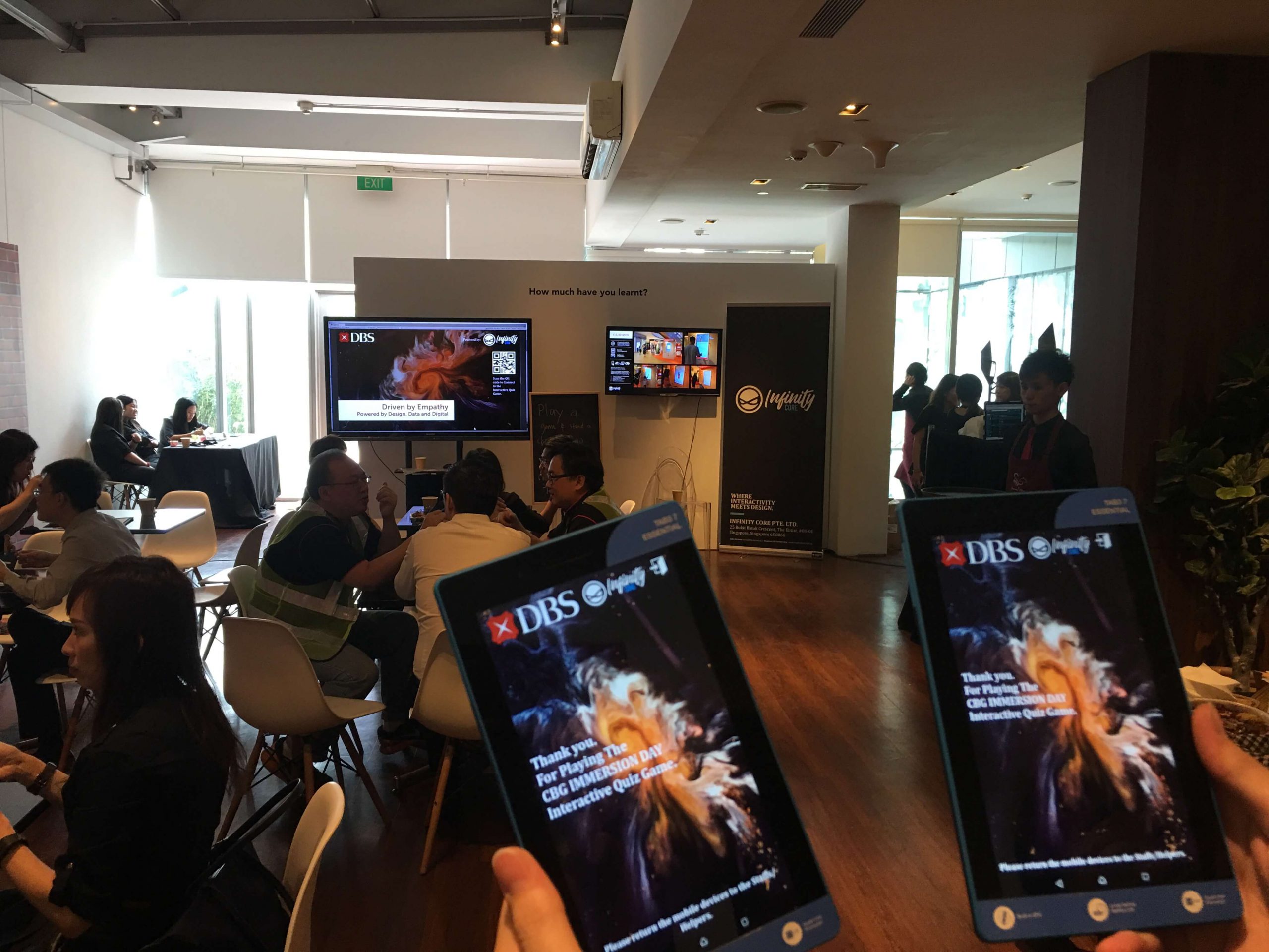 DBS Immersion Day Arena Game